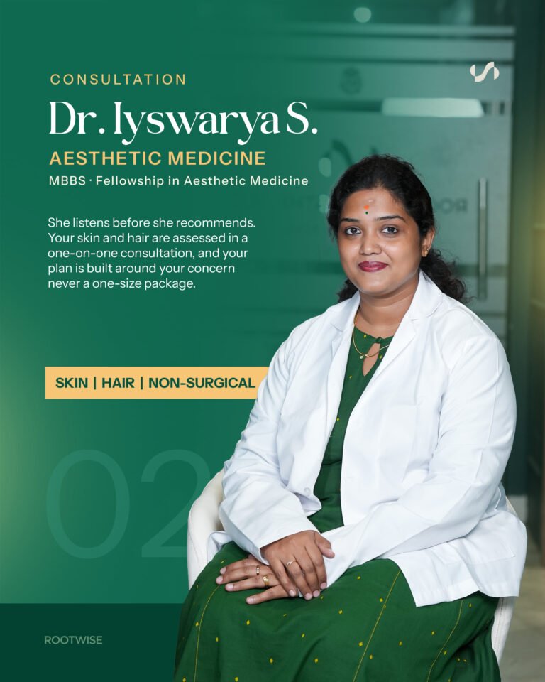 Dr. Iyswarya S., Aesthetic Medicine, MBBS and Fellowship in Aesthetic Medicine